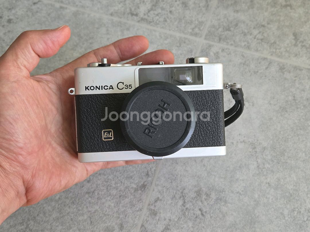 KONICA 코니카 c35 e&l 필름카메라--9
