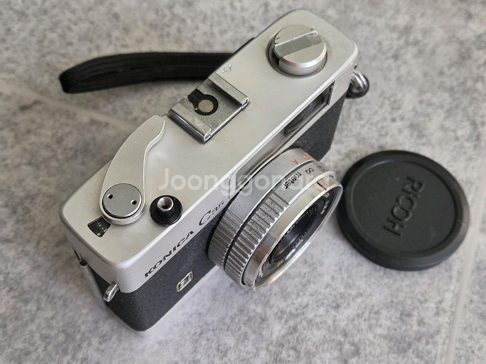 KONICA 코니카 c35 e&l 필름카메라--3