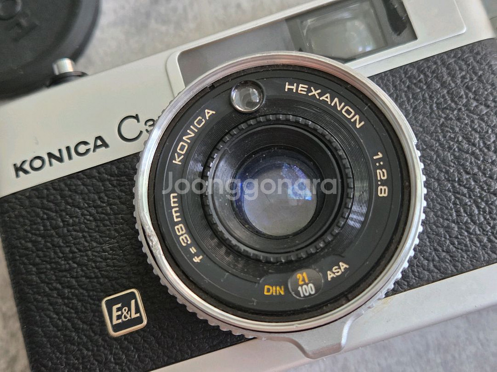 KONICA 코니카 c35 e&l 필름카메라--5