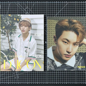 세븐틴 호시 다이아콘 잡지(스카프, L홀더, 포토카드)