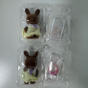실바니안 헤어살롱 블라인드 팩 갈색 토끼