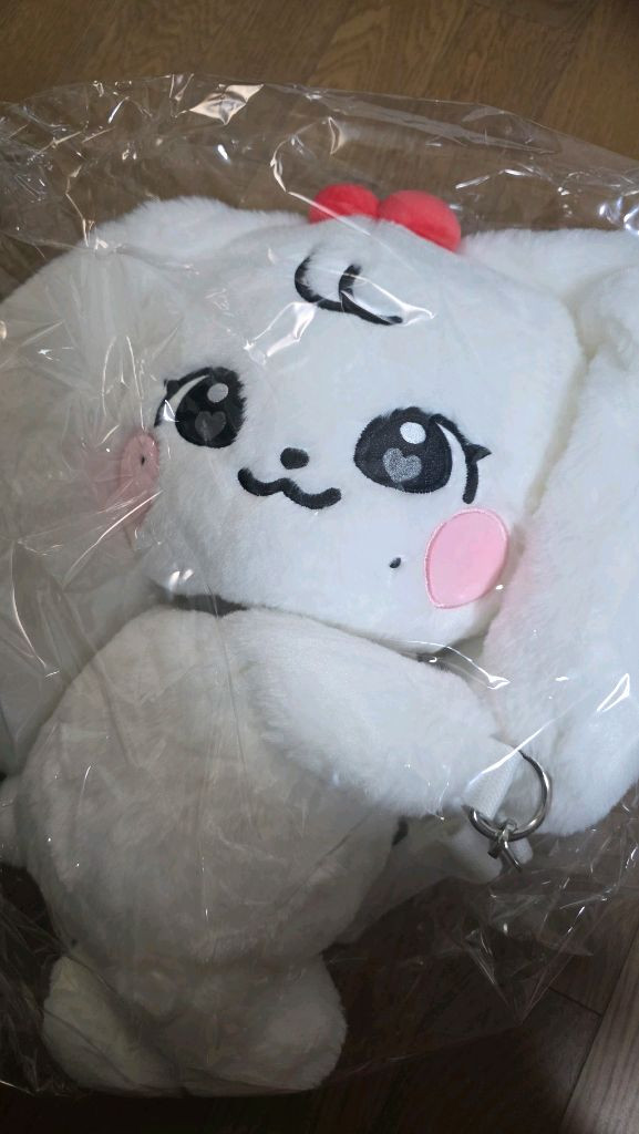 급전, 포카o)아이브 미니브 장원영 체리 허그 가방 이미지