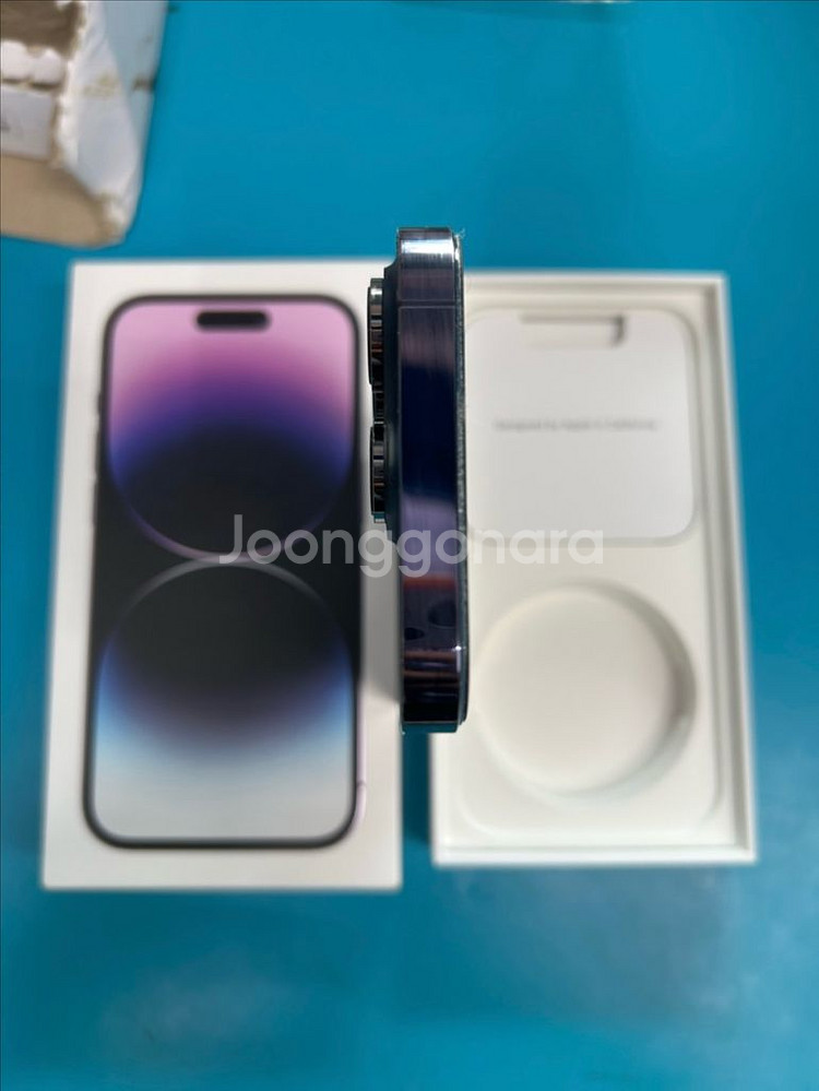 아이폰14프로 256G 딥퍼플--7