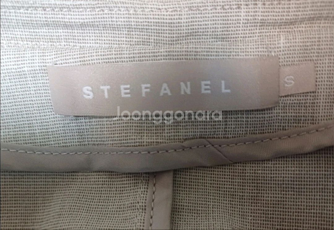 스테파넬 린넨 셔츠 원피스 S size STEFANEL--3