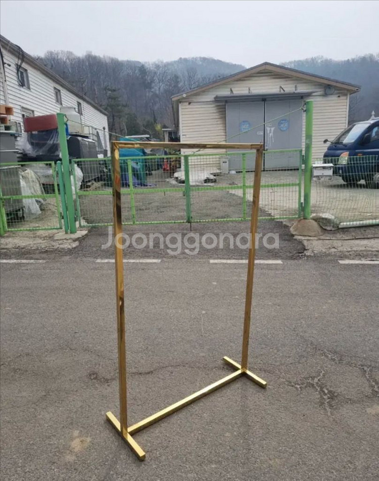 골드 일자행거--1