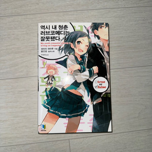 역시 내 청춘 러브코메디는 잘못됐다. 4권