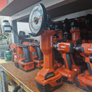 [HILTI]힐티충전그라인더 AG4S A22 속도조절.