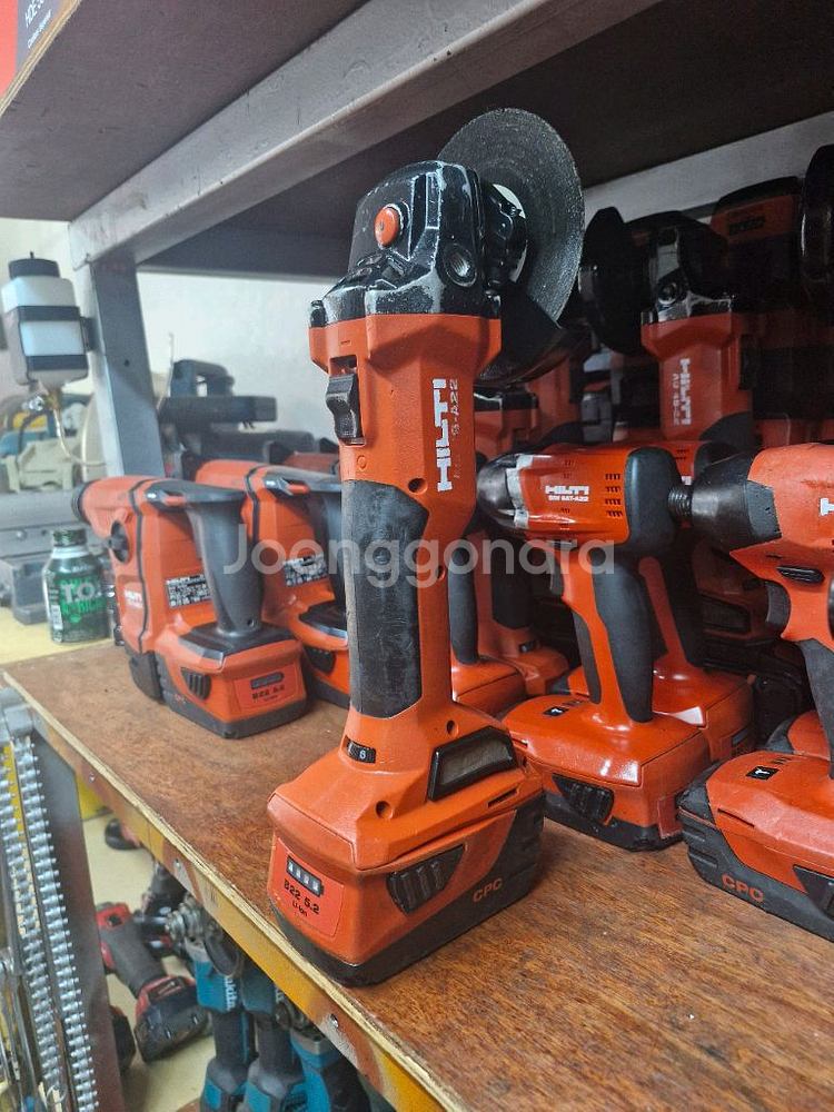 [HILTI]힐티충전그라인더 AG4S A22 속도조절--8