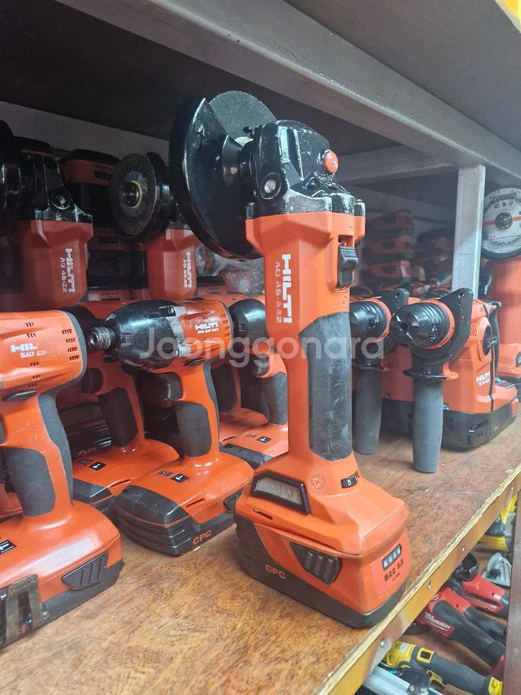 [HILTI]힐티충전그라인더 AG4S A22 속도조절--7