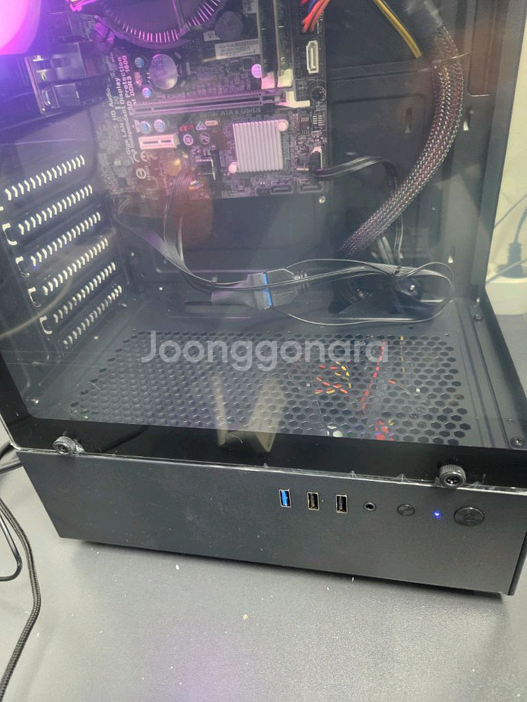 SSD 속도업 신품 케이스 조립pc 직거래 반값택배 가--2