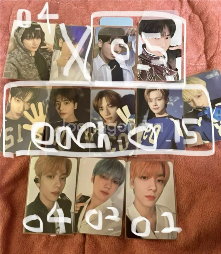 투바투 txt 포카 양도 판매 photocard--0