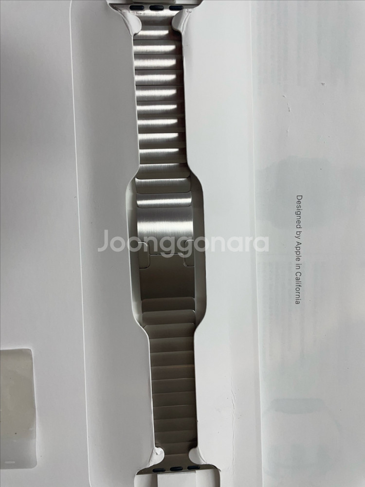 애플워치 링크브레이슬릿 내추럴 42mm 신품급--0