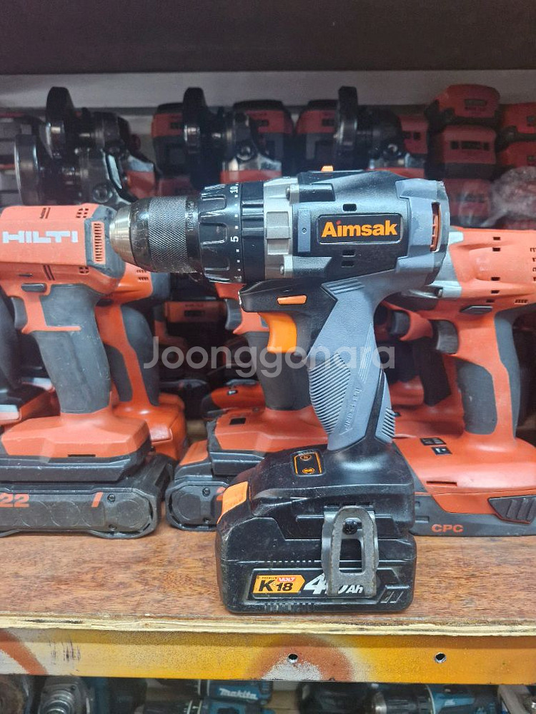 Aimsax아임삭충전함마드릴 BL18T70 충전임팩드릴--0
