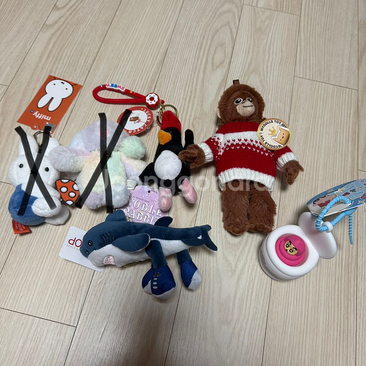 우소우소짱 키링,먼작귀,달곰이 거울키링,맥그로우등등--3