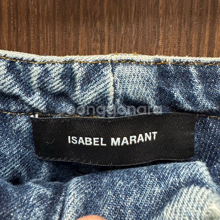 이자벨마랑 데님 팬츠 청바지 여성 36사이즈--2