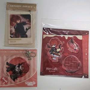 원신 다이루크 카페 아크릴 스탠드 아크릴 키링