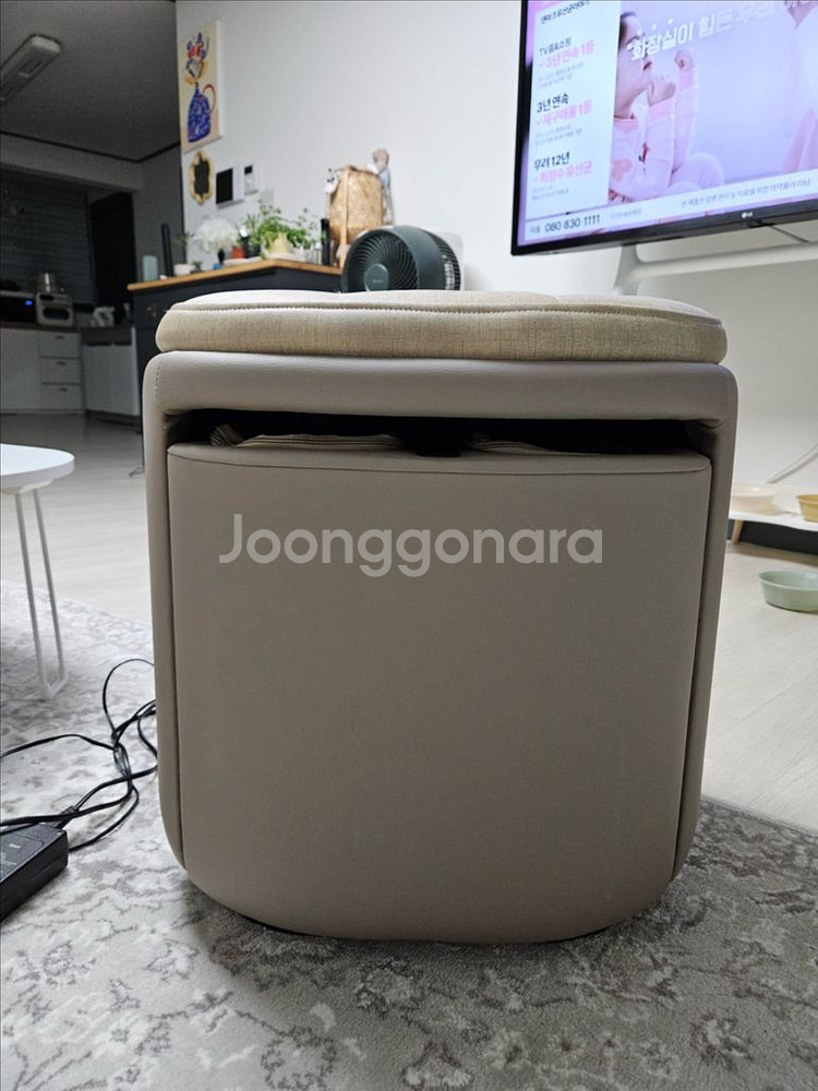 코지마 종아리발온열안마기 코지스툴 베이지 CMF-115--1