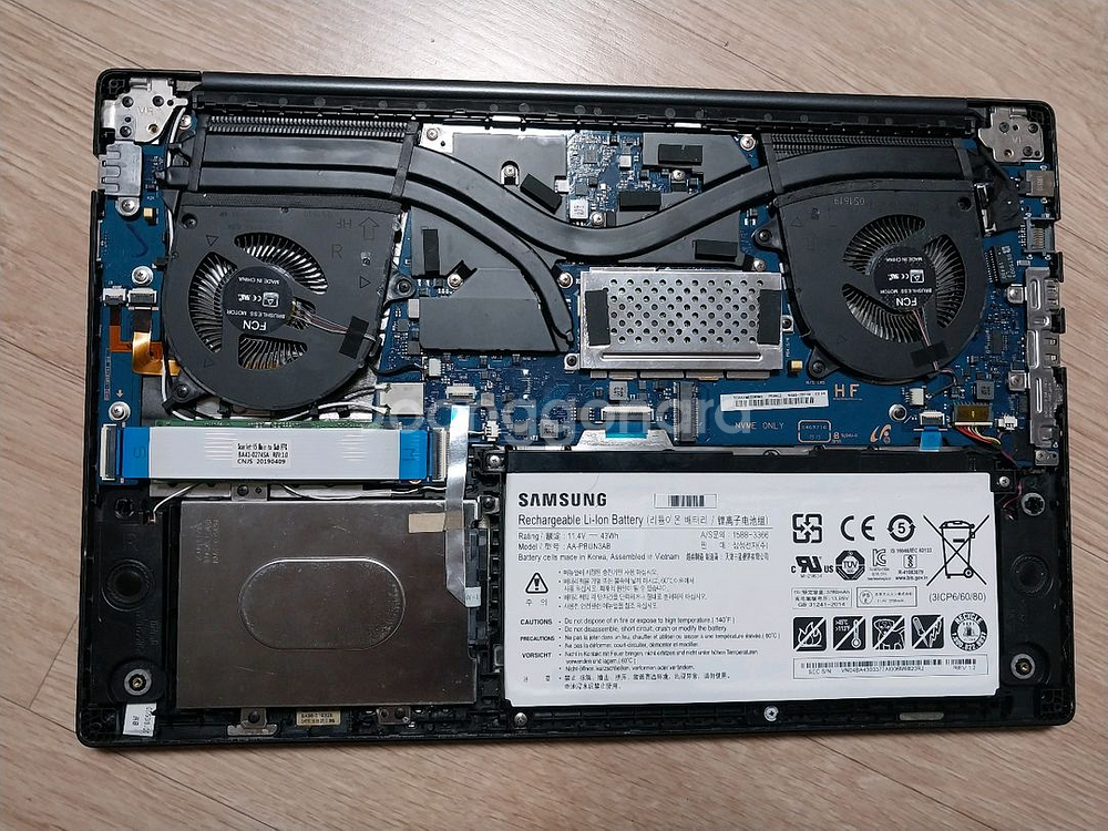 게임노트북 부품용 GTX1650M 16G SSD256G--6