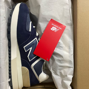 뉴발란스 574 레거시 네이비 렉쏘공 290mm