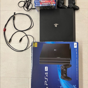 ps4 프로 1테라 블랙 판매(cuh-7218b)