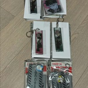 괴수8호 괴팔 이하루 레노 나루미등 원화전 메탈키링