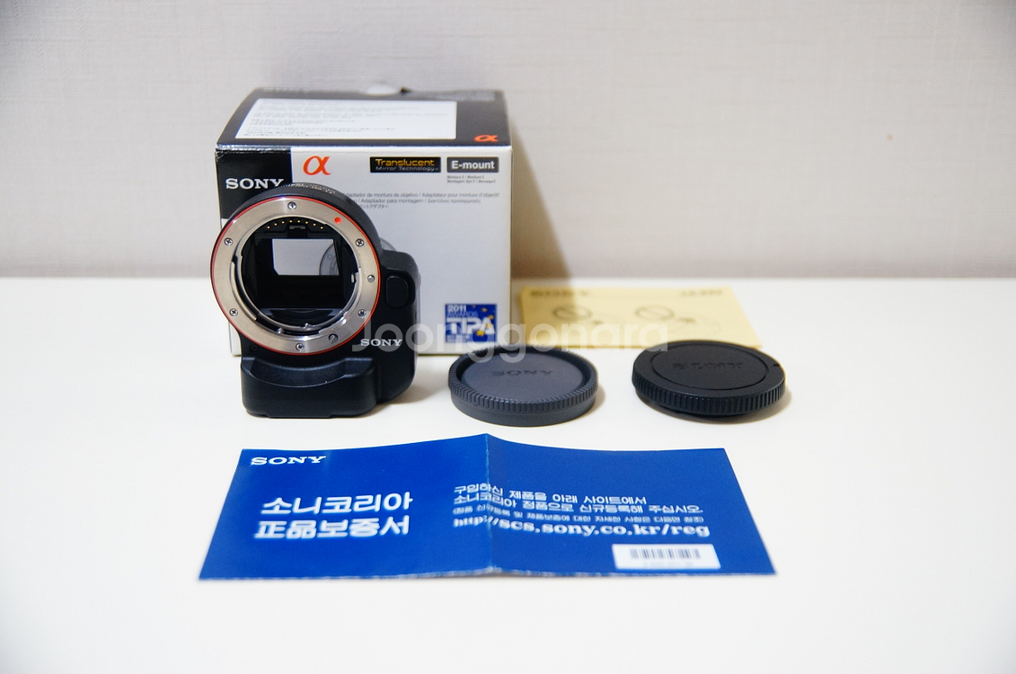 [소니] LA-EA2, 라에2 A-E마운트 어댑터팝니다--0