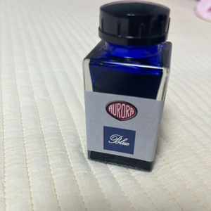 만년필 잉크 처분(오로라 블루, 펠리칸 4001 브라운