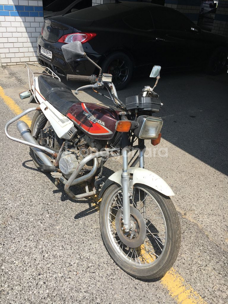 80년대 대림혼다 GL125 부품차 판매. 올드바이크--0