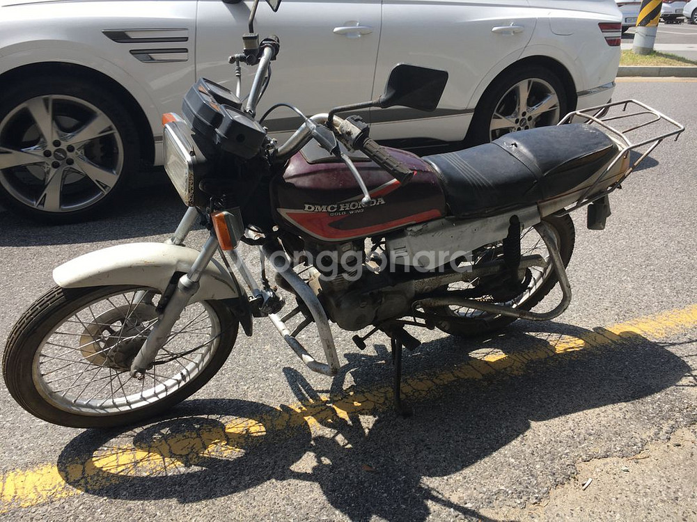 80년대 대림혼다 GL125 부품차 판매. 올드바이크--4