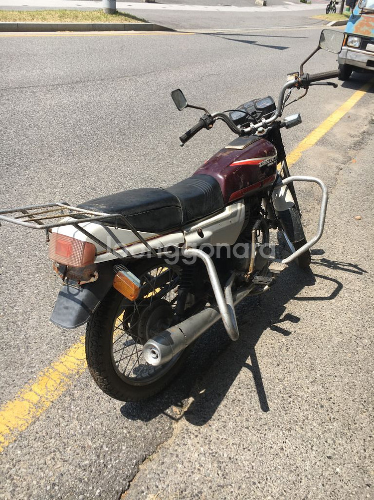 80년대 대림혼다 GL125 부품차 판매. 올드바이크--2