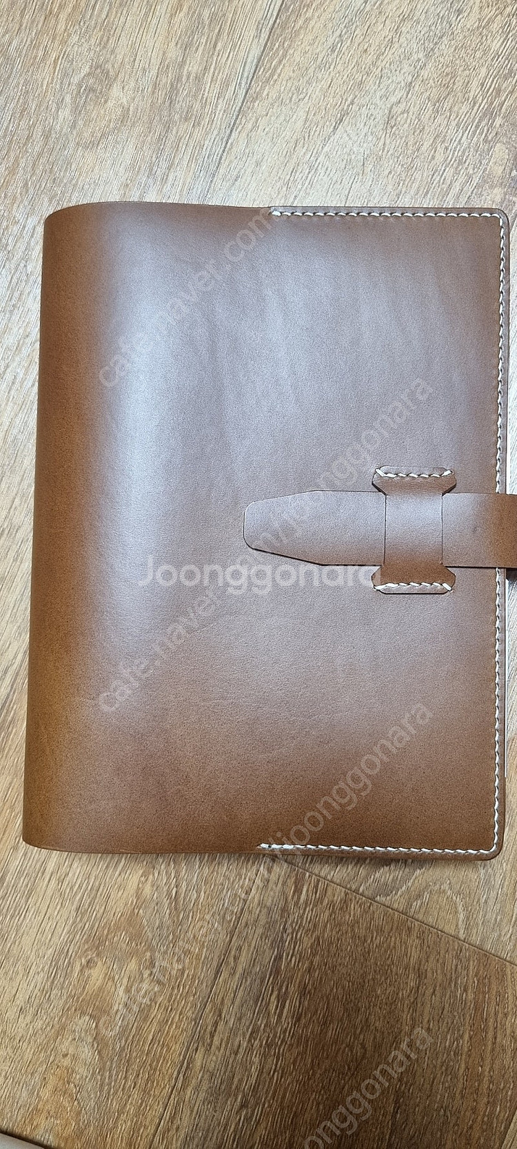 듀로가죽공방 부테로 탄색 가죽 다이어리 팝니다--1