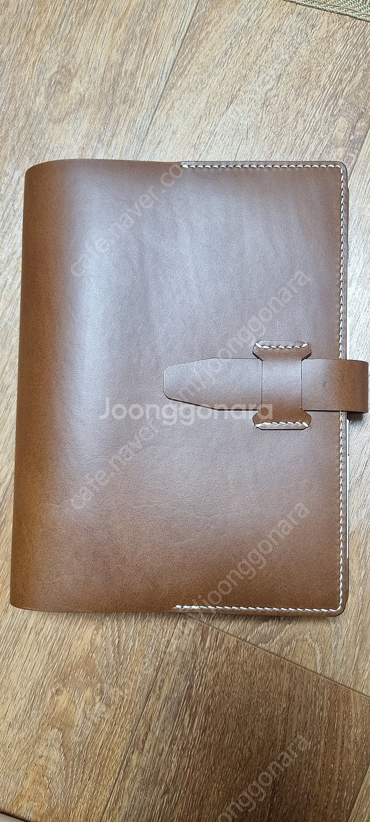 듀로가죽공방 부테로 탄색 가죽 다이어리 팝니다--2