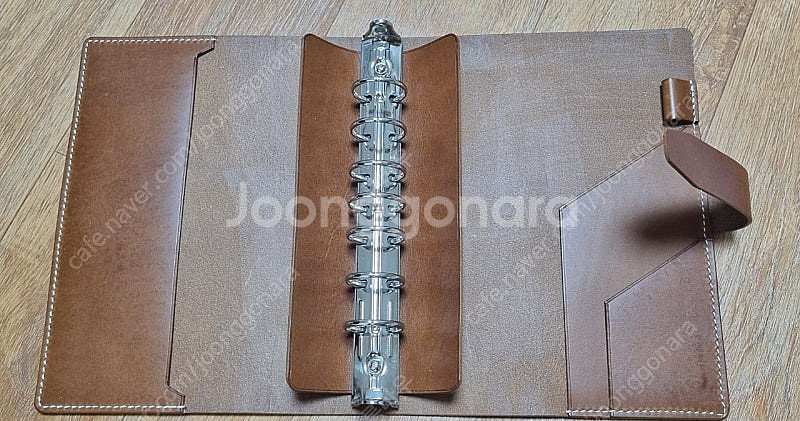 듀로가죽공방 부테로 탄색 가죽 다이어리 팝니다--3