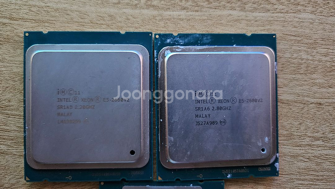 서버 CPU 2660V2 / 2680V3--0