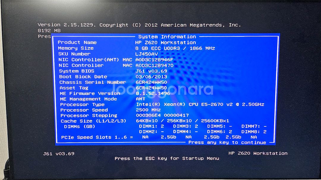 HP Z620 Workstation--3