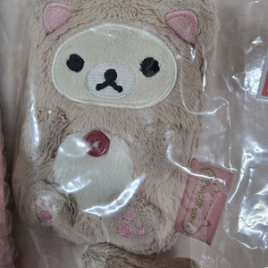 리락쿠마 코리락쿠마 고양이 봉제인형 카드지갑 패스케이스