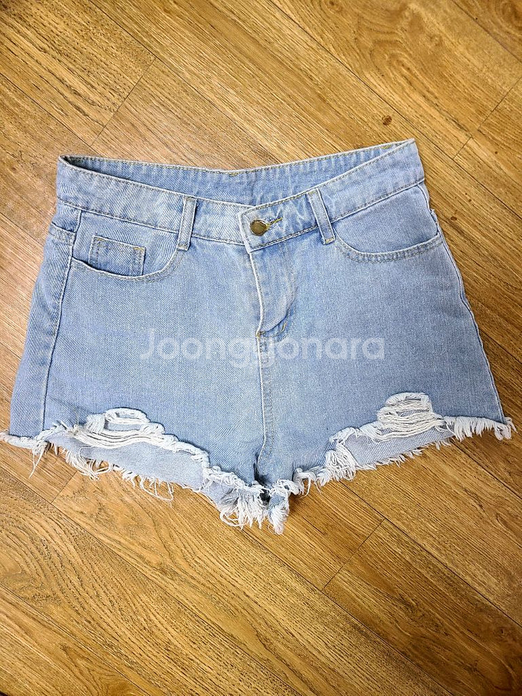 데님 반바지L--0