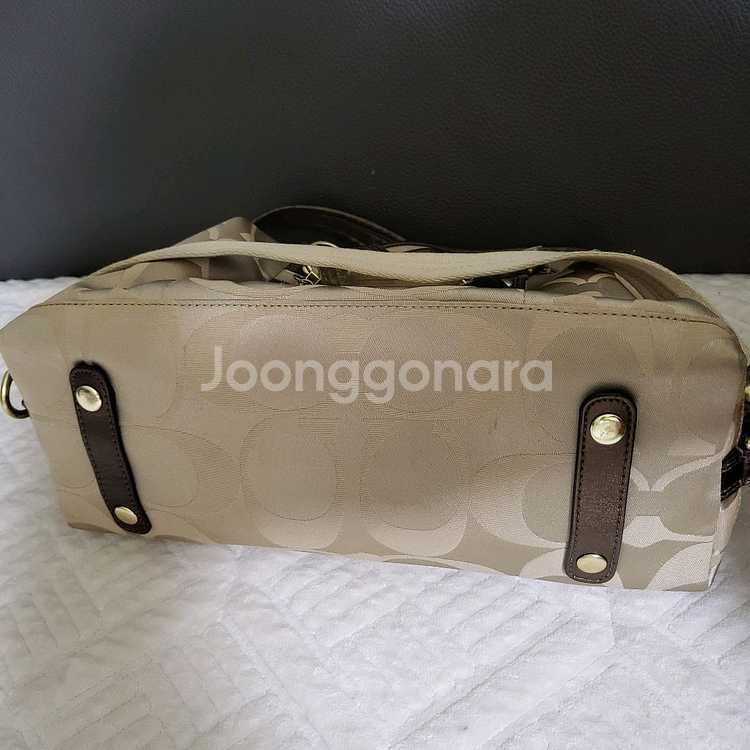 코치 숄더겸 토드백--2