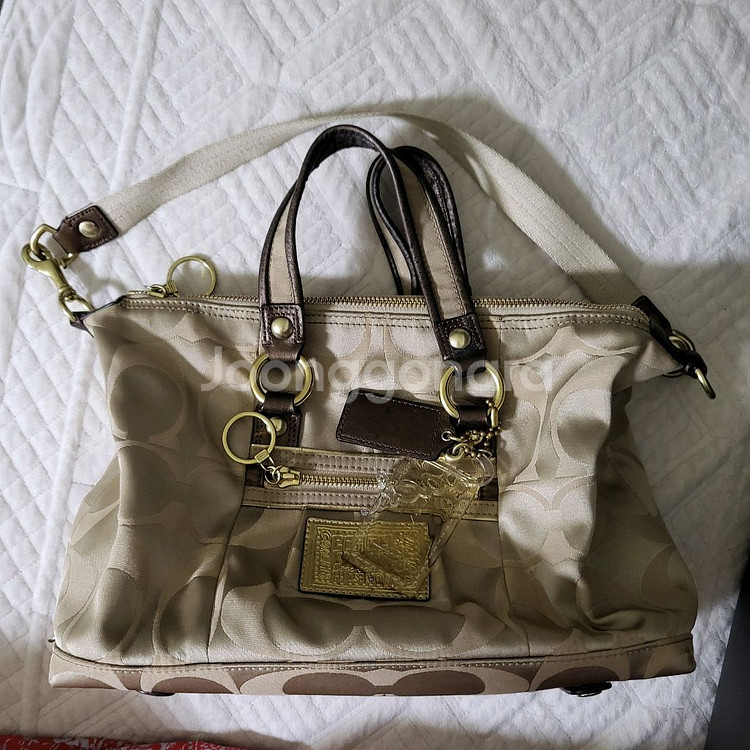 코치 숄더겸 토드백--1