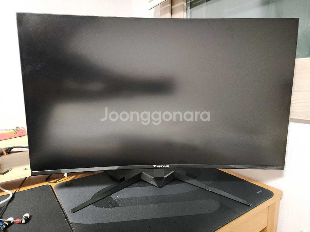 27인치 165hz 무결점 커브드 게이밍 모니터 급처--1