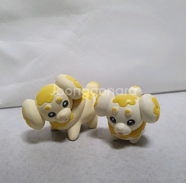 포켓몬 가챠 기술 순간포착 쫀도기 피규어--0