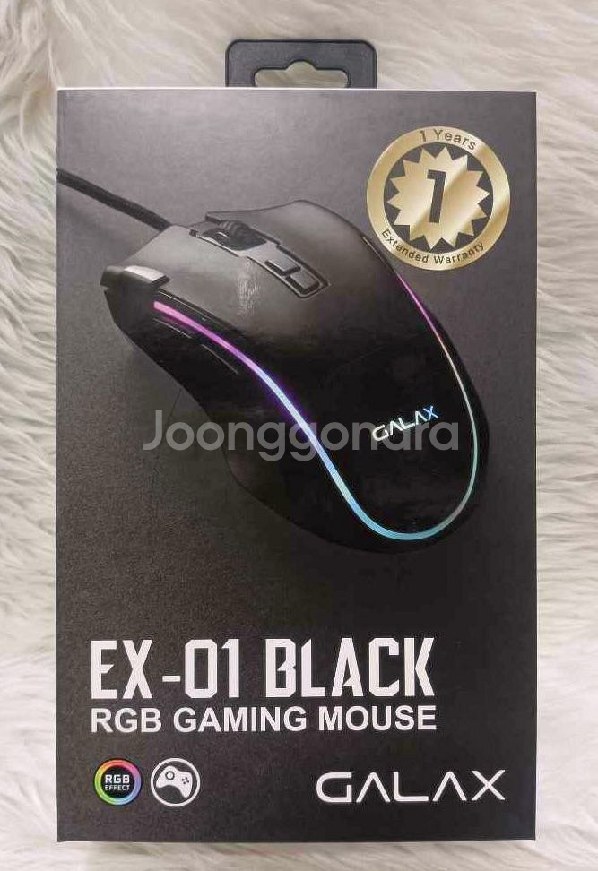 GALAX EX-01 BLACK 마우스--0
