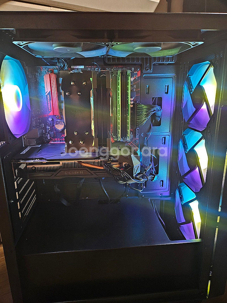 라이젠 2700X+GTX 1060 게이밍 컴퓨터--1