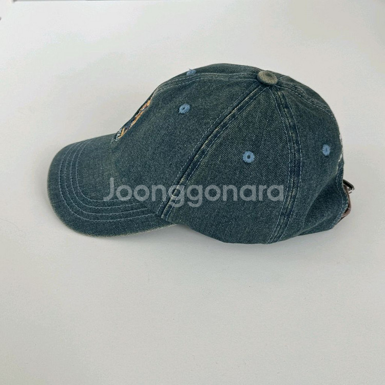 폴로 데님 베어 볼캡--3