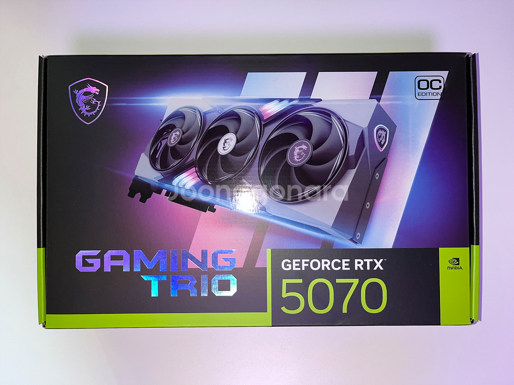 MSI 지포스 RTX 5070 게이밍 트리오--0