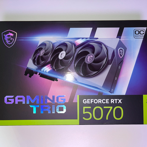 MSI 지포스 RTX 5070 게이밍 트리오