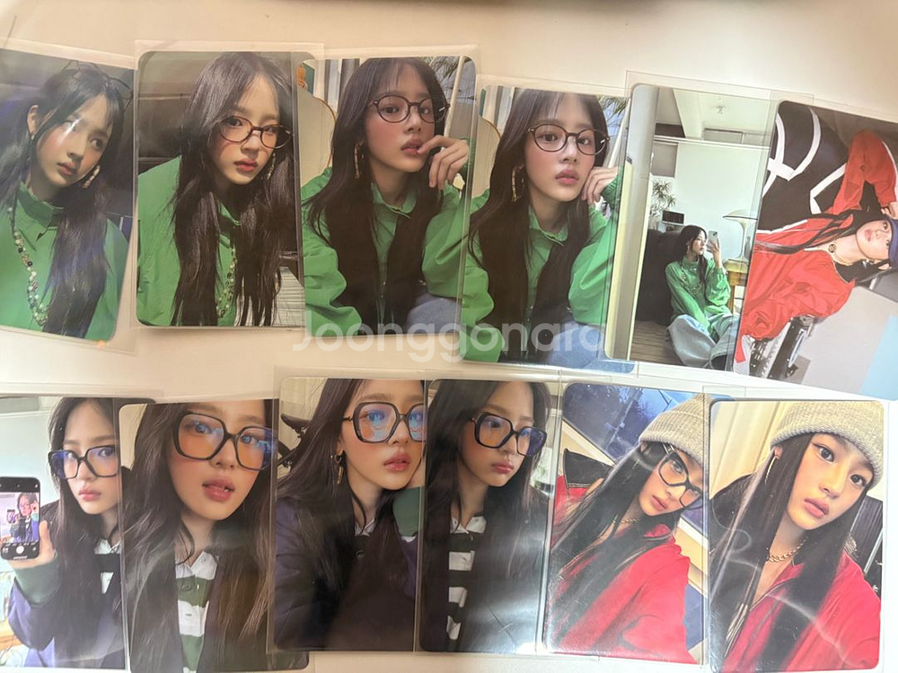뉴진스 굿즈 포카 일괄 판매 드볼 드래곤 볼--5