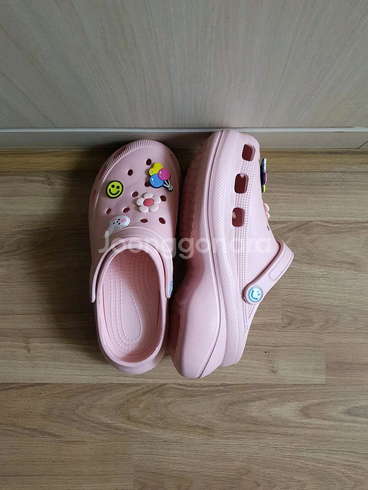 통굽 슬리퍼 샌들--3