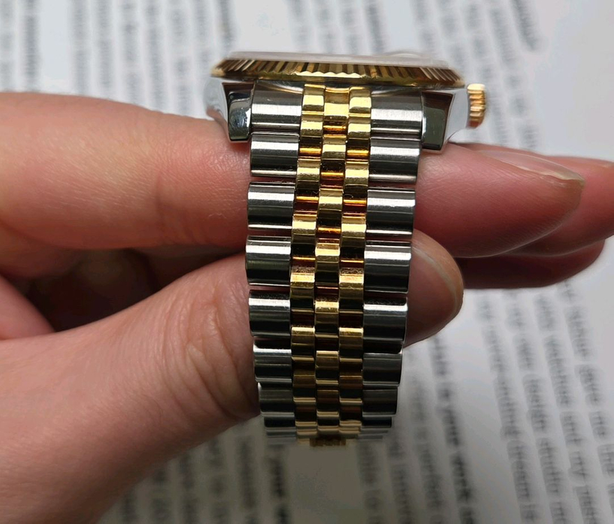 롤렉스 데이저스트 116233 18K콤비 피라미드 로만--7