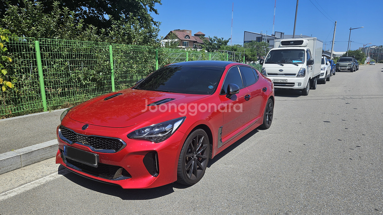 스팅어 마이스터 3.3 RWD 풀옵션 차량 판매합니다.--1